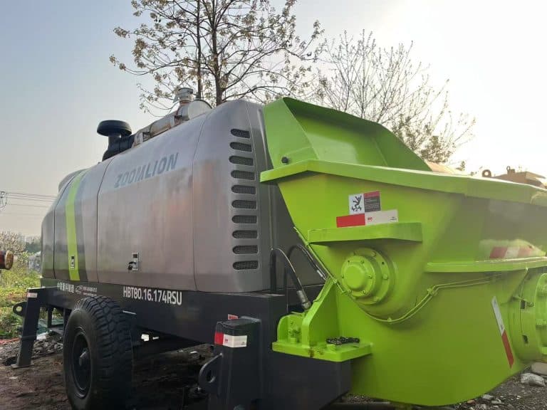Zoomlion 82m3/h Trailer Concrete Pump