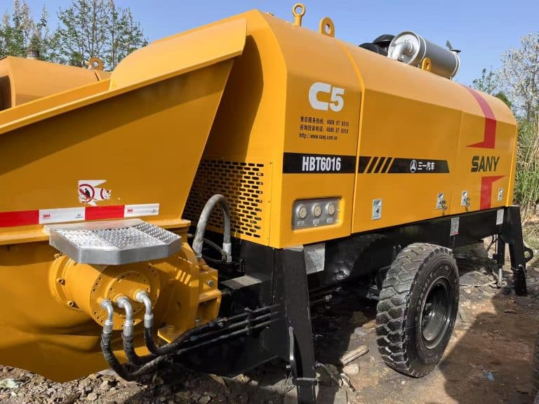 SANY 70m3/h Trailer Concrete Pump