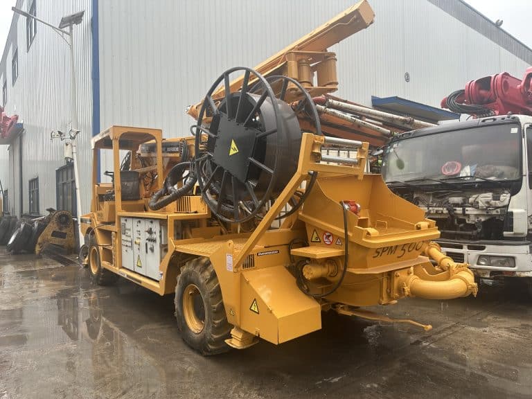 2015 Putzmeister SPM 500 Wetkret Concrete Spraying Machine - View 2