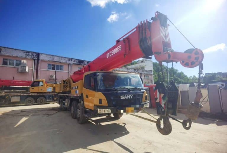 SANY 50 ton truck crane