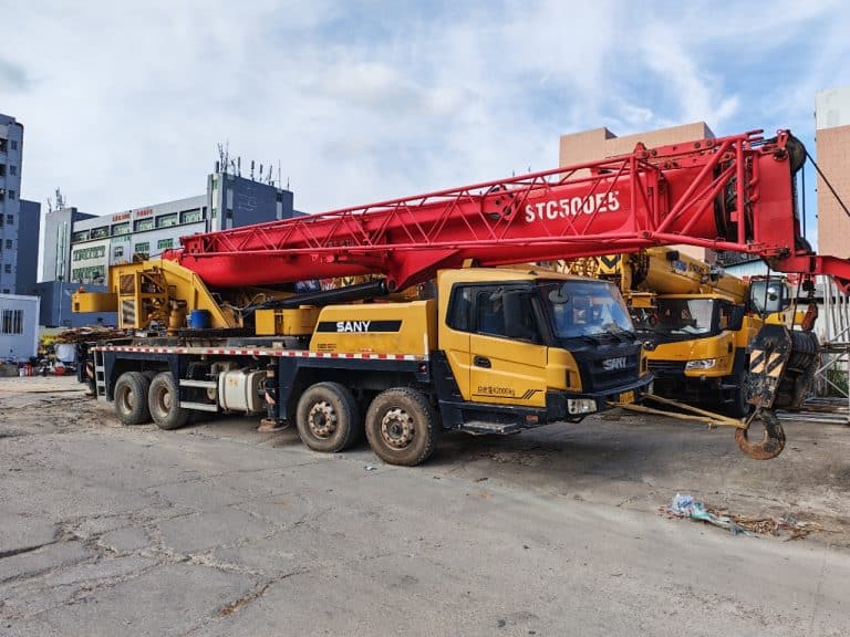 SANY 50 ton truck crane