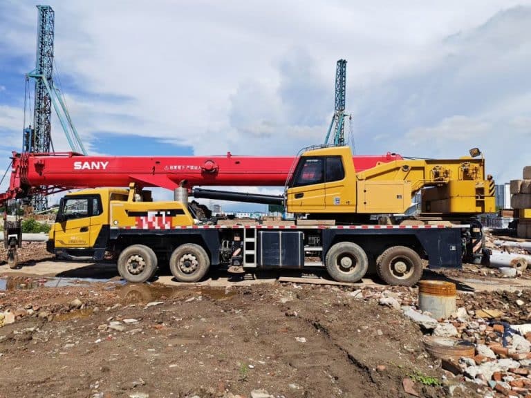 SANY 50 ton truck crane