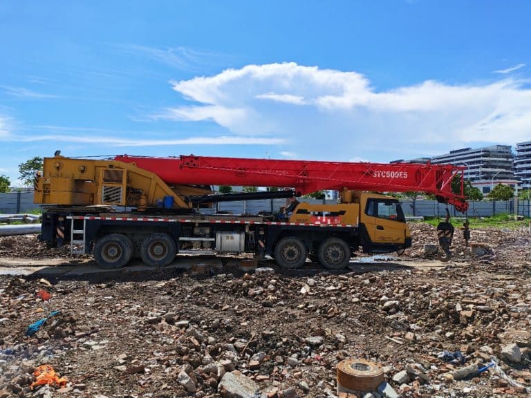 SANY 50 ton truck crane