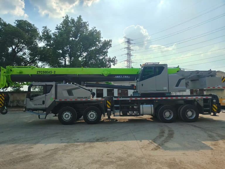 zoomlion 50t truck crane