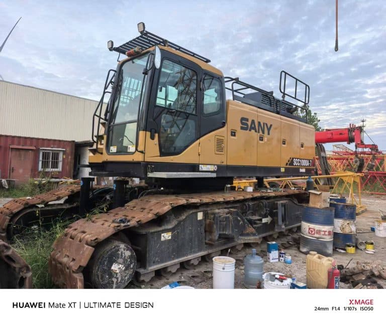 2022 SANY SCC1000A-7 100 Ton Crawler Crane - View 3