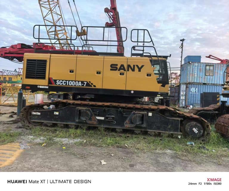 2022 SANY SCC1000A-7 100 Ton Crawler Crane - View 6