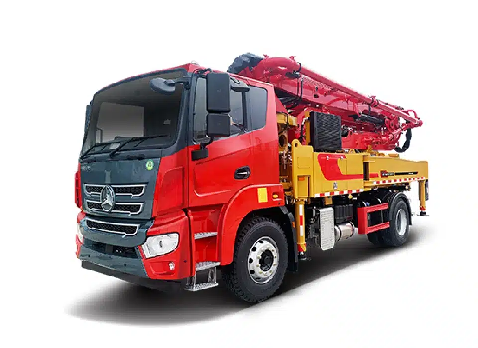 concrete pump truck