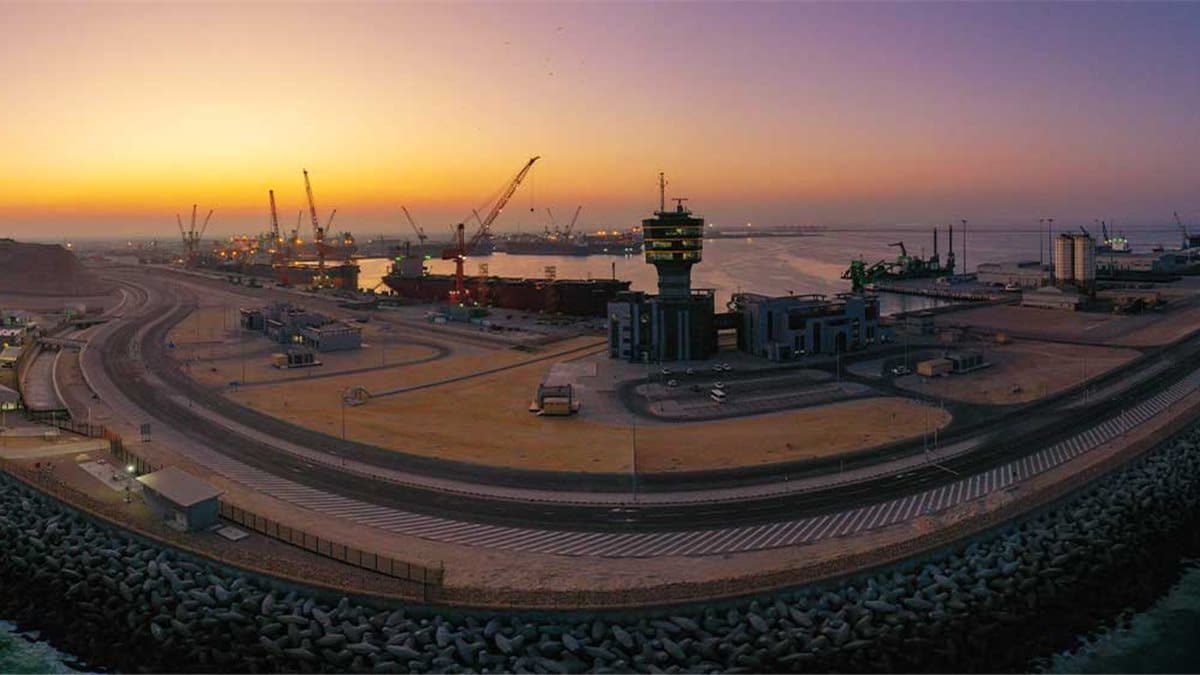 Port of Duqm logistics and marine facilities in Oman